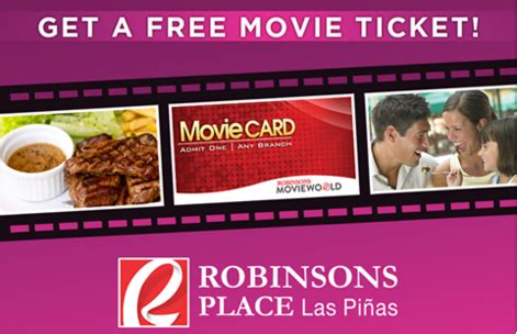 Robinsons Place Las Piñas Movie Schedule 2024.